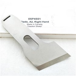 Veritas® Replacement A2 Right Hand Blade to suit Skew Rabbet Plane