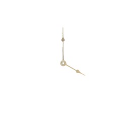 Clock Hands - Hour & Minute - Gold - 64mm