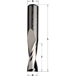 CMT Solid Carbide Upcut Spiral Bit - 3mm Diameter - 3mm Shank