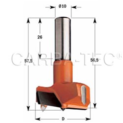 CMT Hinge Boring Bit - 30mm dia. - RH - 57mm OAL