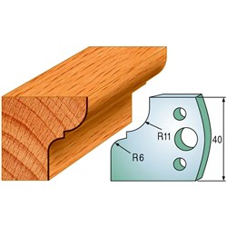 CMT Spindle Moulder Profile Knives - 40mm - Profile #112