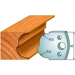 CMT Spindle Moulder Profile Knives - 40mm - Profile #115