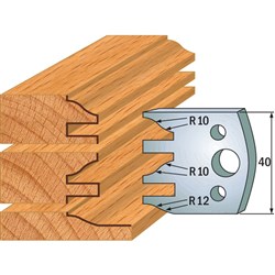 CMT Spindle Moulder Profile Knives - 40mm - Joinery #124