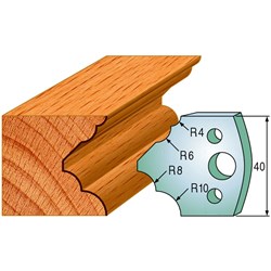 CMT Spindle Moulder Profile Knives - 40mm - Profile #126