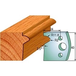 CMT Spindle Moulder Profile Knives - 40mm - Profile #135