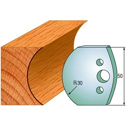 CMT Spindle Moulder Profile Knives - 50mm - Profile #44