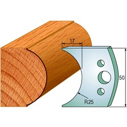 CMT Spindle Moulder Profile Knives - 50mm - Profile #46