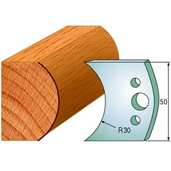 CMT Spindle Moulder Profile Knives - 50mm - Profile #47