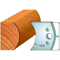 CMT Spindle Moulder Profile Knives - 50mm - Profile #48