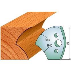 CMT Spindle Moulder Profile Knives - 50mm - Profile #50