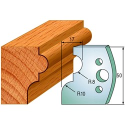 CMT Spindle Moulder Profile Knives - 50mm - Profile #51