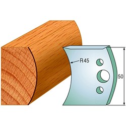 CMT Spindle Moulder Profile Knives - 50mm - Profile #56