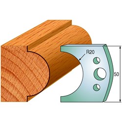 CMT Spindle Moulder Profile Knives - 50mm - Profile #61