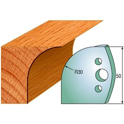 CMT Spindle Moulder Profile Knives - 50mm - Profile #63