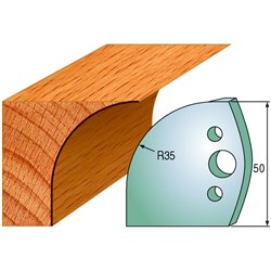 CMT Spindle Moulder Profile Knives - 50mm - Profile #64