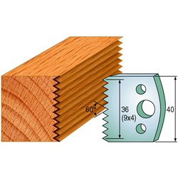 CMT Spindle Moulder Profile Limiters - 40mm - Joinery #117