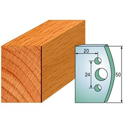 CMT Spindle Moulder Profile Limiters - 50mm - Profile #0