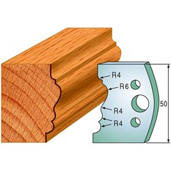 CMT Spindle Moulder Profile Limiters - 50mm - Profile #11