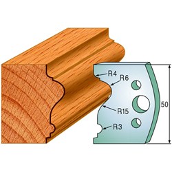 CMT Spindle Moulder Profile Limiters - 50mm - Profile #12