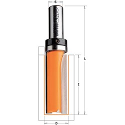 CMT Pattern Router Bit with Bearing - Long Series – 3/4" (19mm) Diameter 82.5mm Length