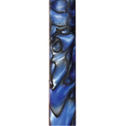 Large Acrylic Pen Blank - Blue / Black Swirl