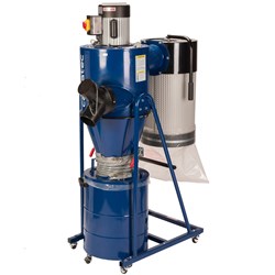 Carbatec 1.5HP Cyclone Dust Extractor