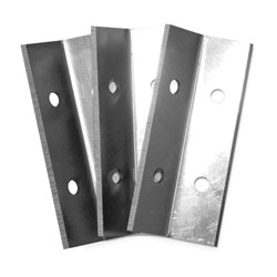 Viper Scraper Angled Steel Replacement Blades - Pack of 3