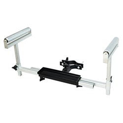 Drill Press Work Support Stand with Rollers