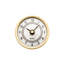 70mm Clock Insert with Arabic Numbers