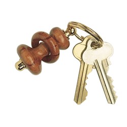 Gold Plated Key Ring Kits -5Pack