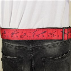 Construction Belt - Red