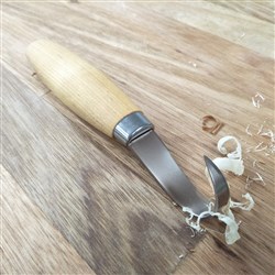 Mora Woodcarving Hook Knife with 13mm Radius and Single Edge