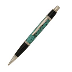 PSI Gatsby Rhodium Click Pen Kit