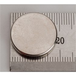 Rare Earth Magnets - 19mm x 3mm - Pk 6
