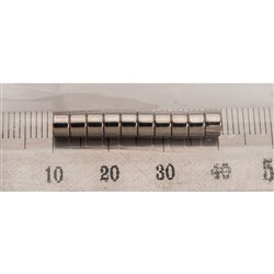 Rare Earth Magnets - 8mm x 5mm - Pk 10