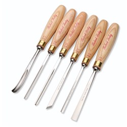 Robert Sorby Set of 6 Carving Tools