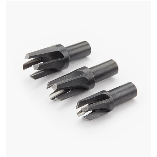 Veritas Metric Snug Plug cutter Set - 3 pce