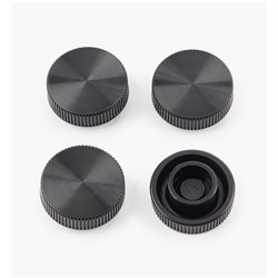 1" (25mm) dia. Knurled Knobs - Pk of 4