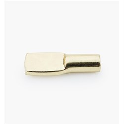 5mm Brass Plated Shelf Pins 20 Pack