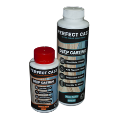 Perfect Cast 2 Part Resin and Hardener - Deep - 750ml Kit