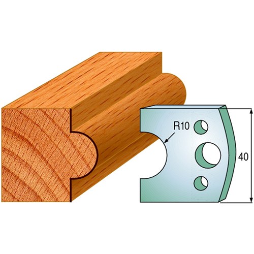 CMT Spindle Moulder Profile Knives - 40mm - Profile #15