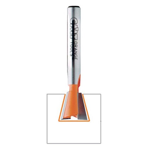CMT Dovetail Router Bit - 6.35mm Cut Length & Diameter