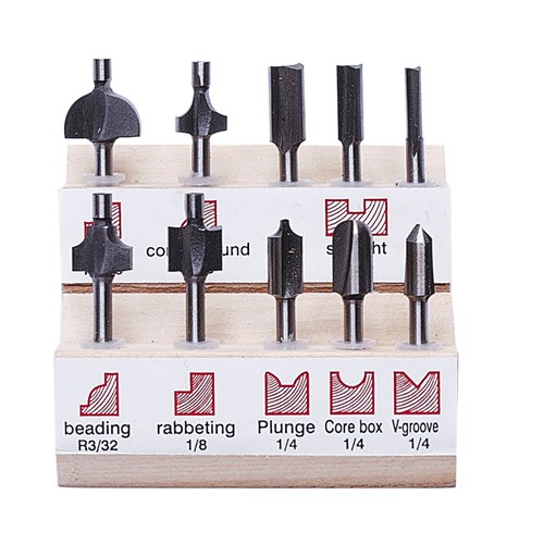 Archer HSS Router Bit Set - 3.2mm shank