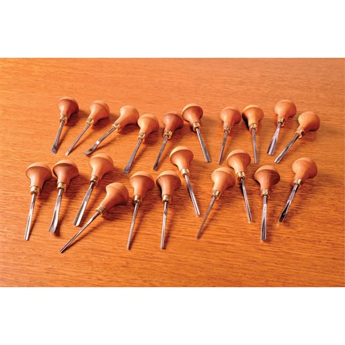 Pfeil Individual Lino Chisel - #7 sweep - Medium Gouge - 10mm